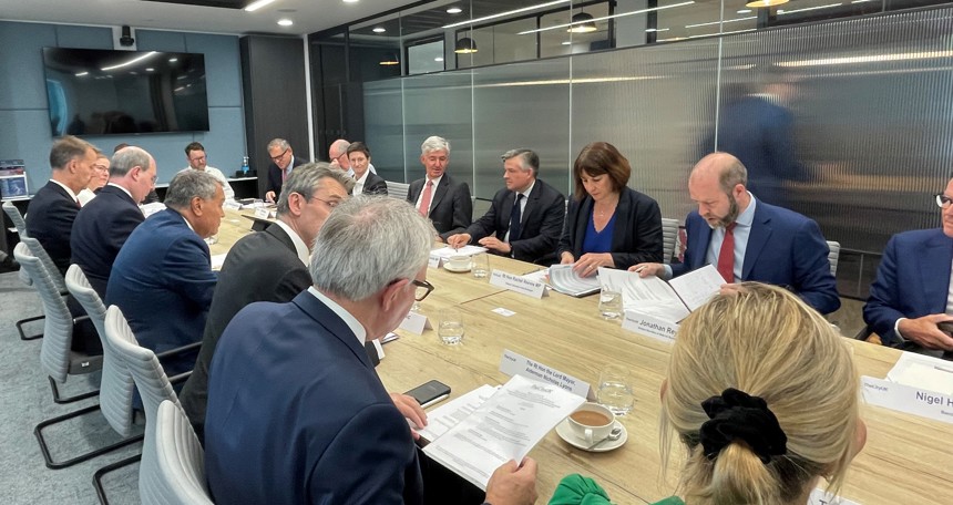 Shadow Chancellor Meets Thecityuk